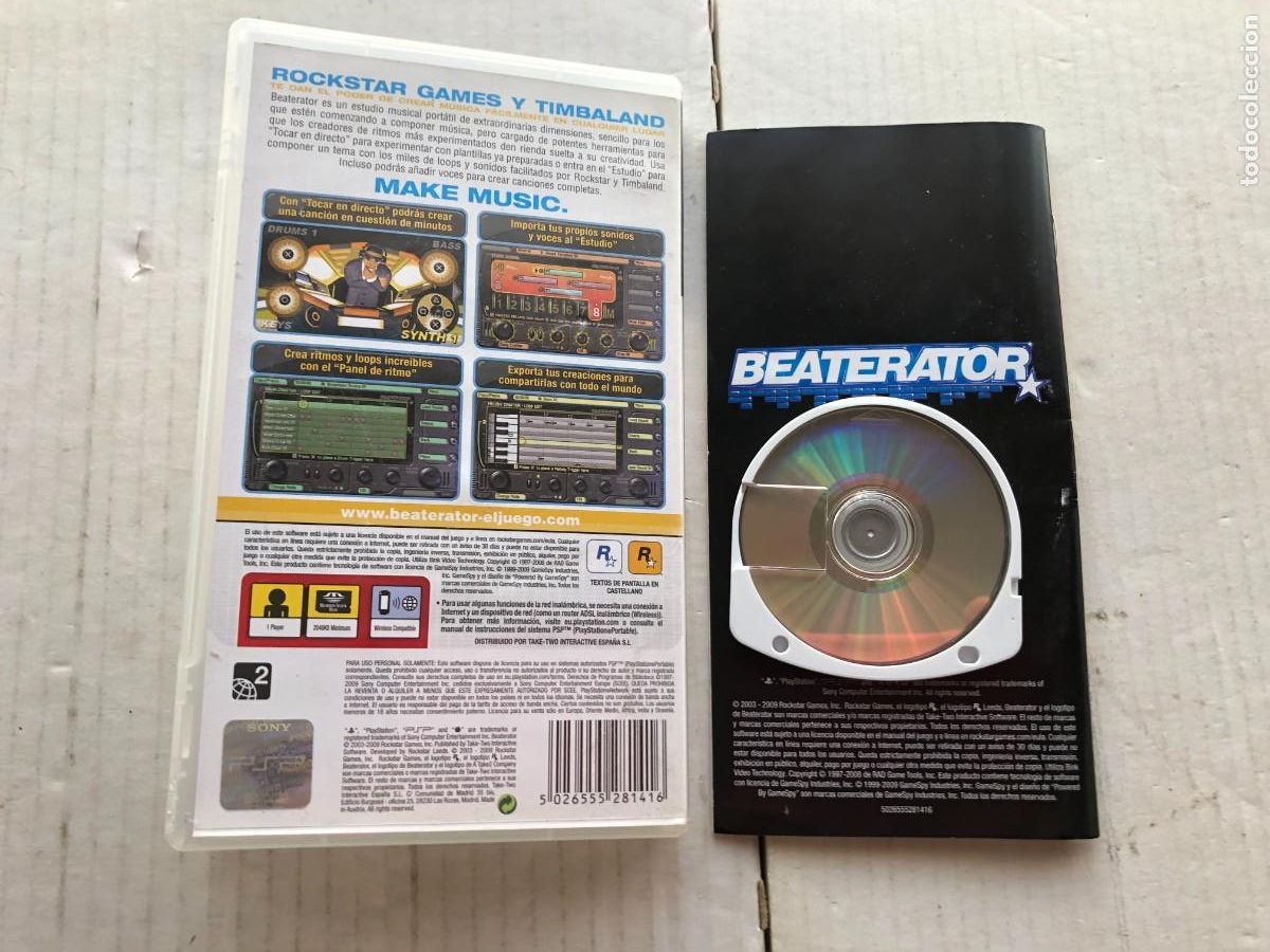 Videojuegos y consolas: BEATERATOR - PSP KREATEN - Foto 2