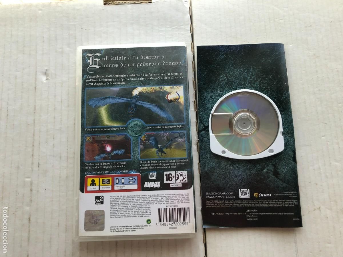 Videojuegos y consolas: ERAGON - PSP KREATEN - Foto 2