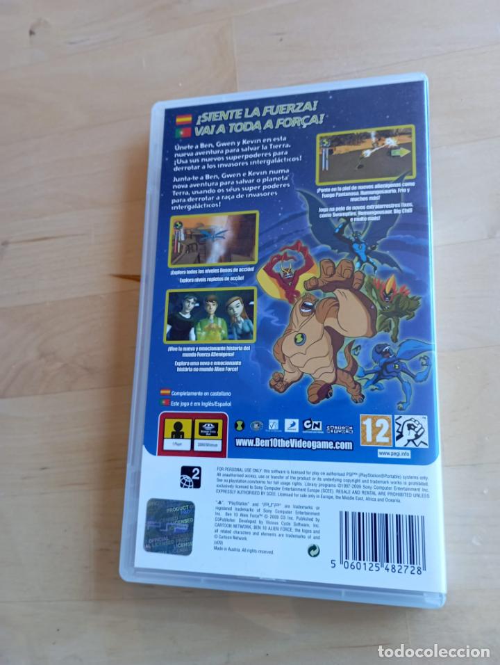 Videojuegos y consolas: Juego PSP Ben 10 Alien Force - Foto 1