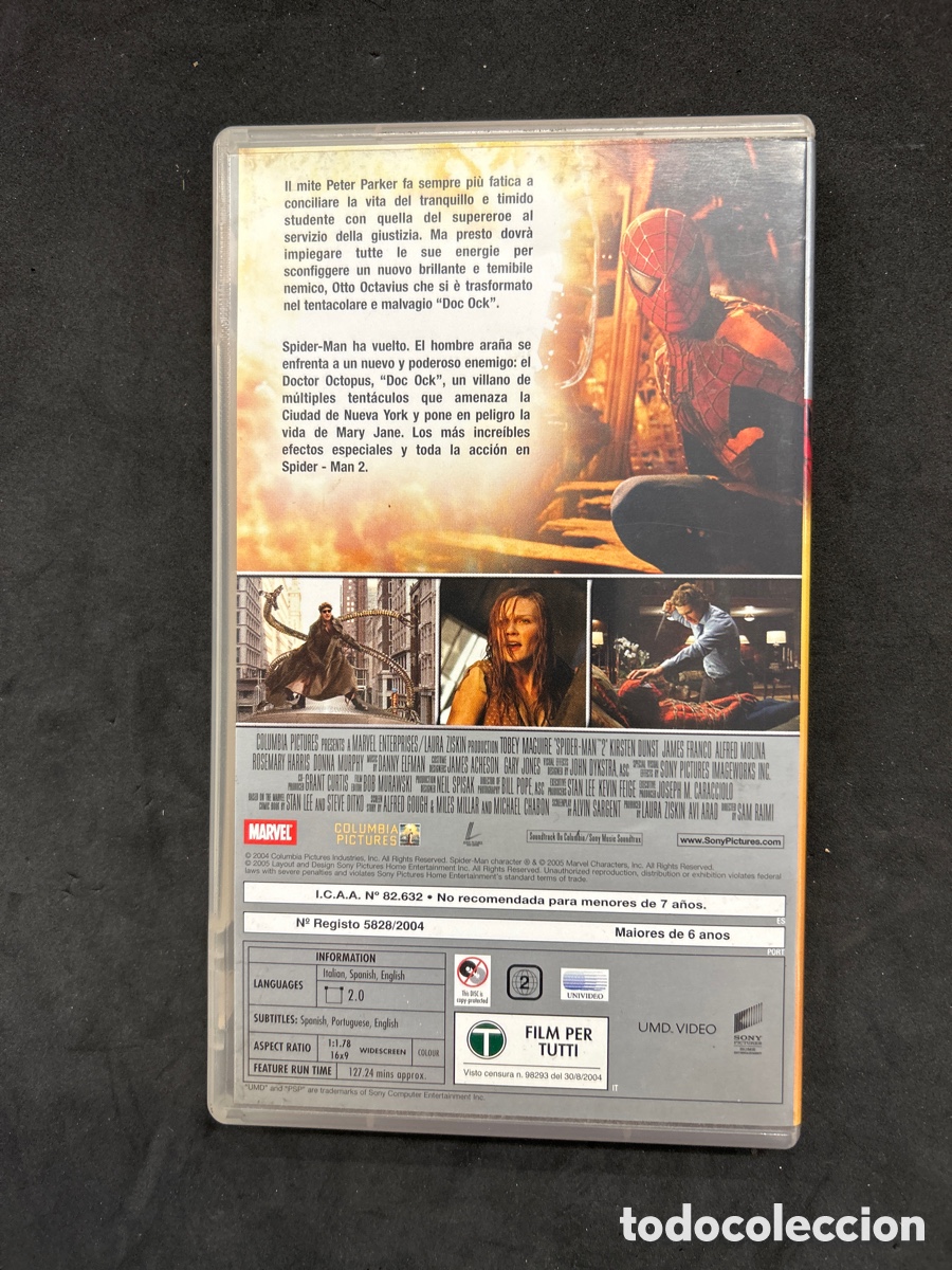 Videojuegos y consolas: Psp spiderman 2 UMD V&iacute;deo - Foto 3