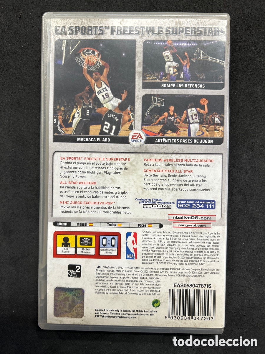 Videojuegos y consolas: PSP NBA Live 06 - Foto 3