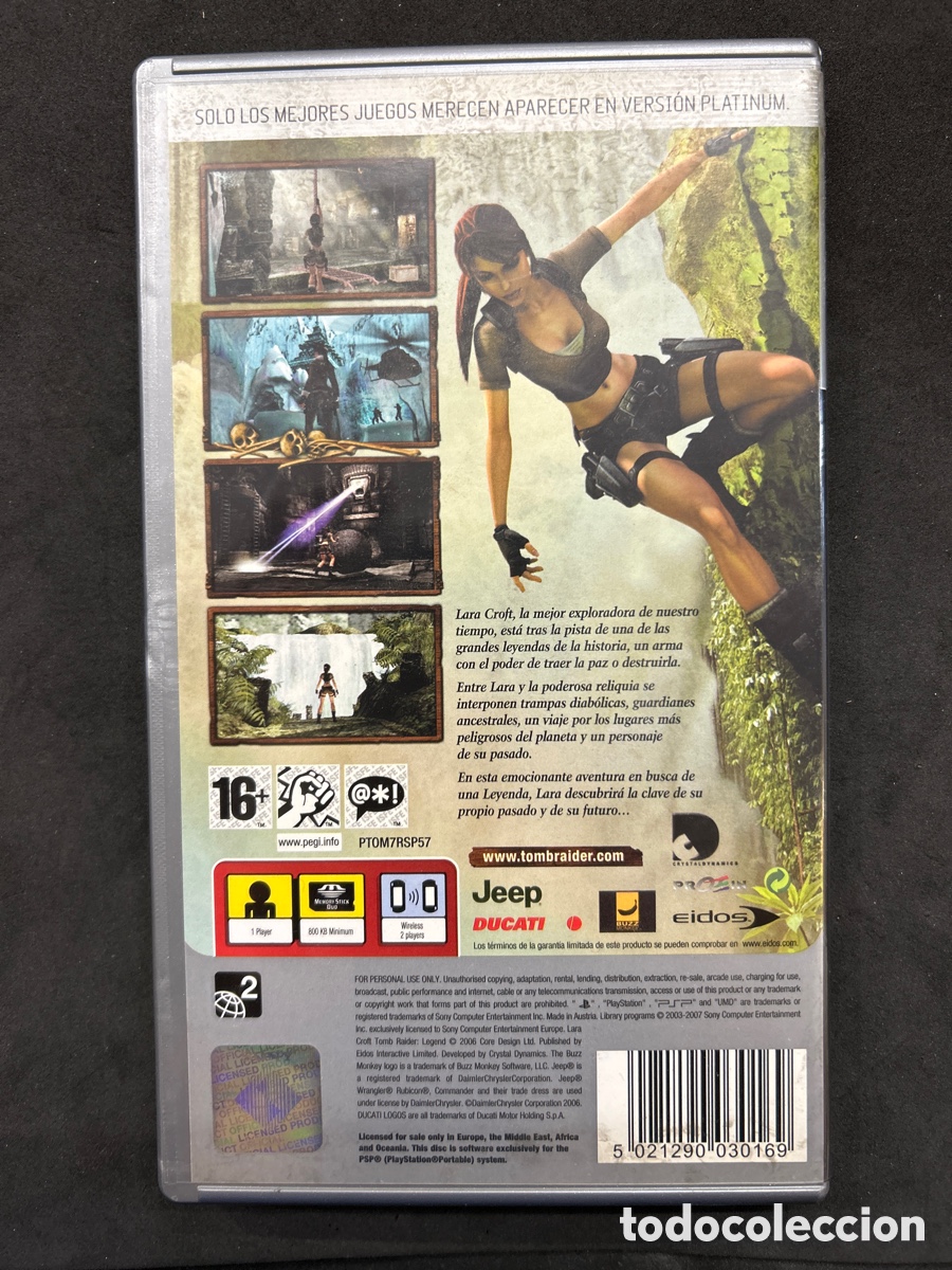 Videojuegos y consolas: PSP Tomb Raider legend - Foto 3