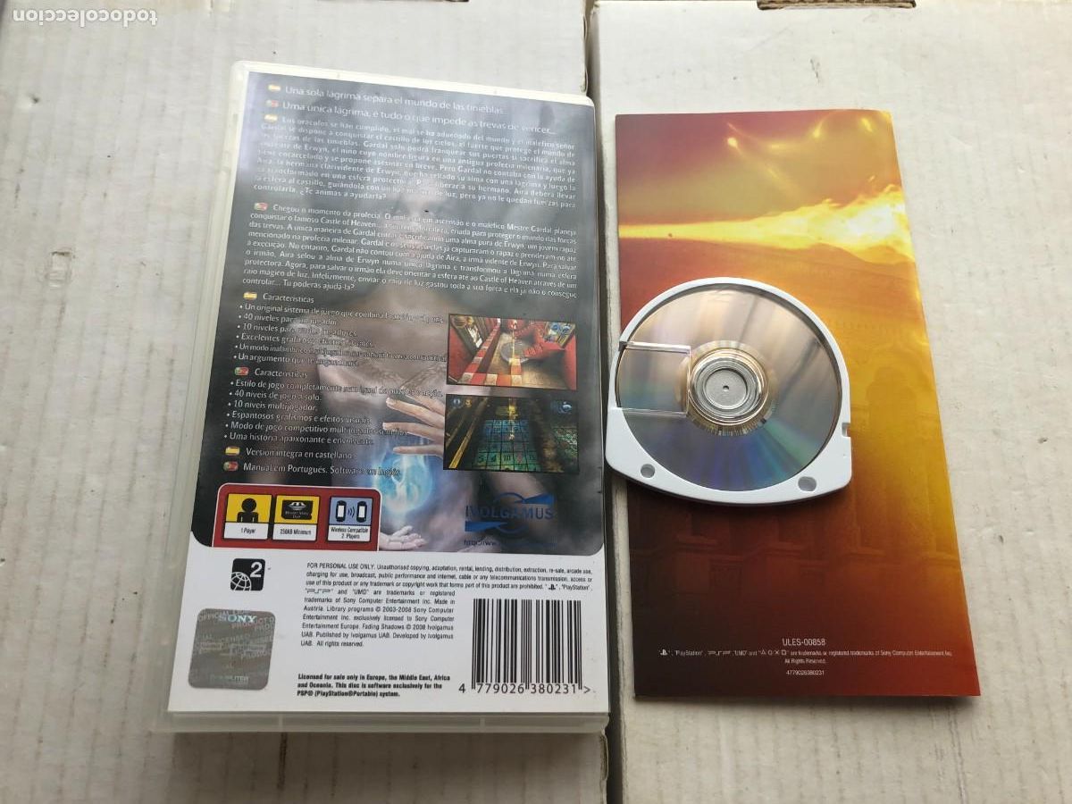 Videojuegos y consolas: FADING SHADOWS - PSP SONY KREATEN - Foto 2