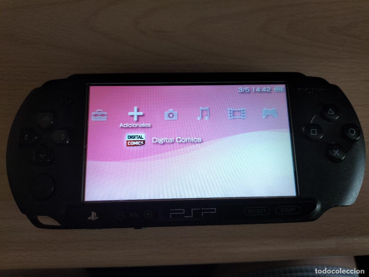 Videojuegos y consolas: 08-00422-PSP NEGRA E 1004 - 1D - Foto 8