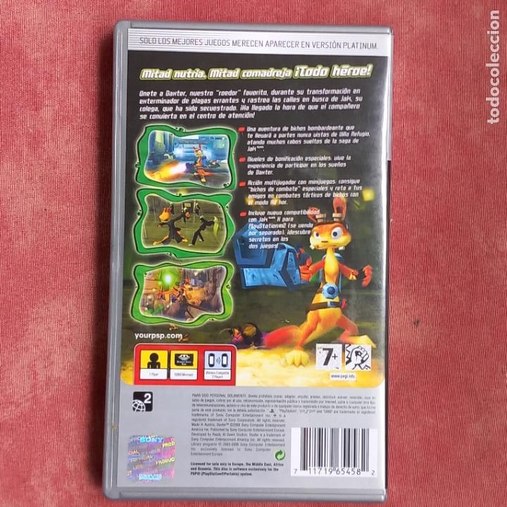 Videojuegos y consolas: JUEGO PSP DAXTER VERSI&Oacute;N ESPA&Ntilde;OLA - Foto 2
