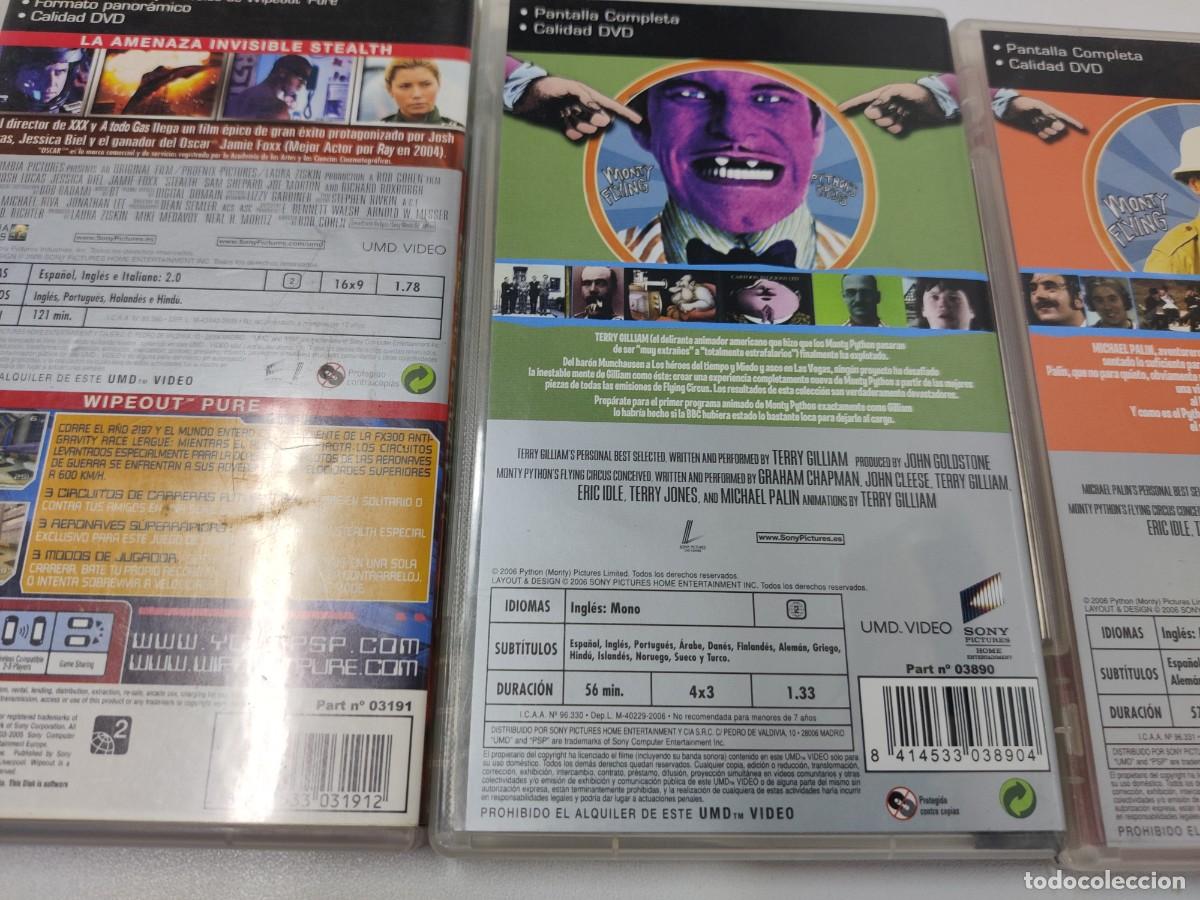 Videojuegos y consolas: PACK , LOTE 3 UMD. VIDEO PARA PSP - Foto 4