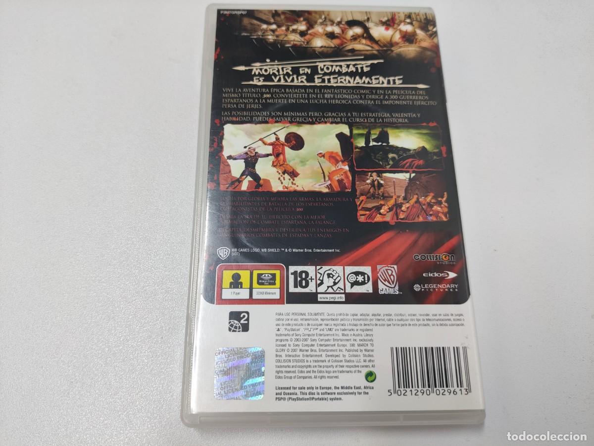 Videojuegos y consolas: 300 MARCH TO GLORY. Psp - Foto 2