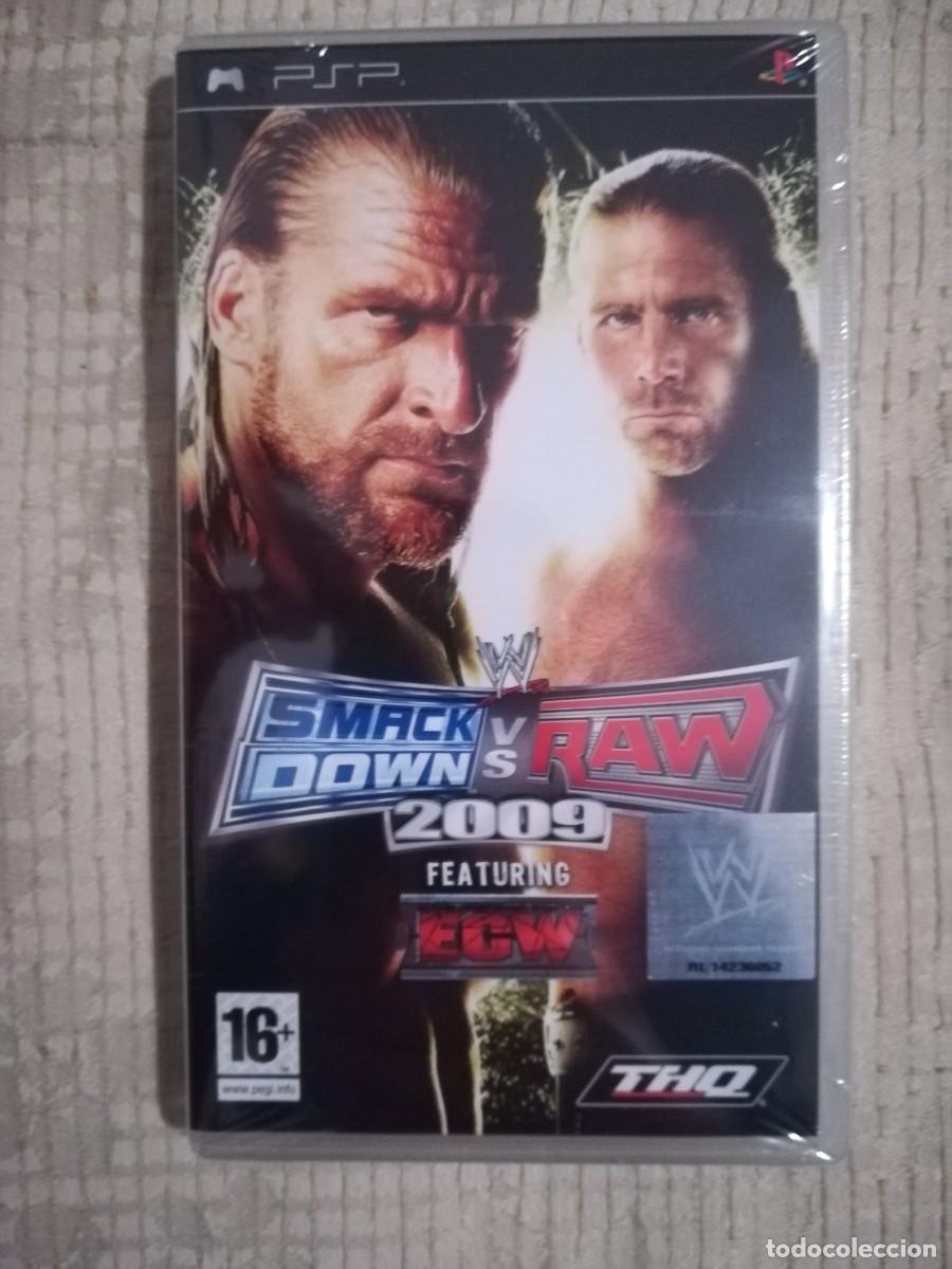 Videojuegos y consolas: Smack down vs raw 2009 psp precintado - Foto 1