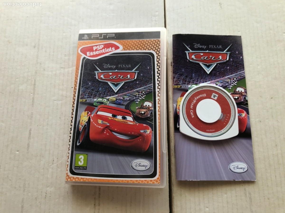 Todos los juegos de Cars para PSP 