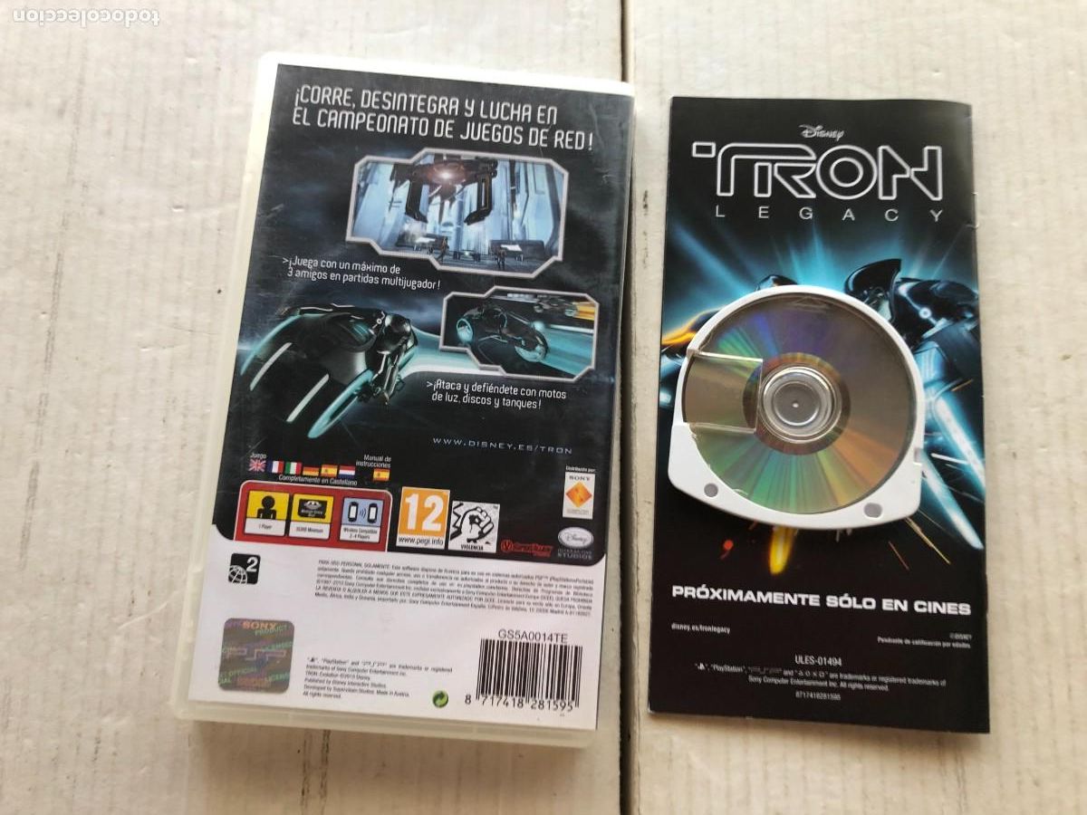 Videojuegos y consolas: TRON EVOLUTION - PSP KREATEN - Foto 2