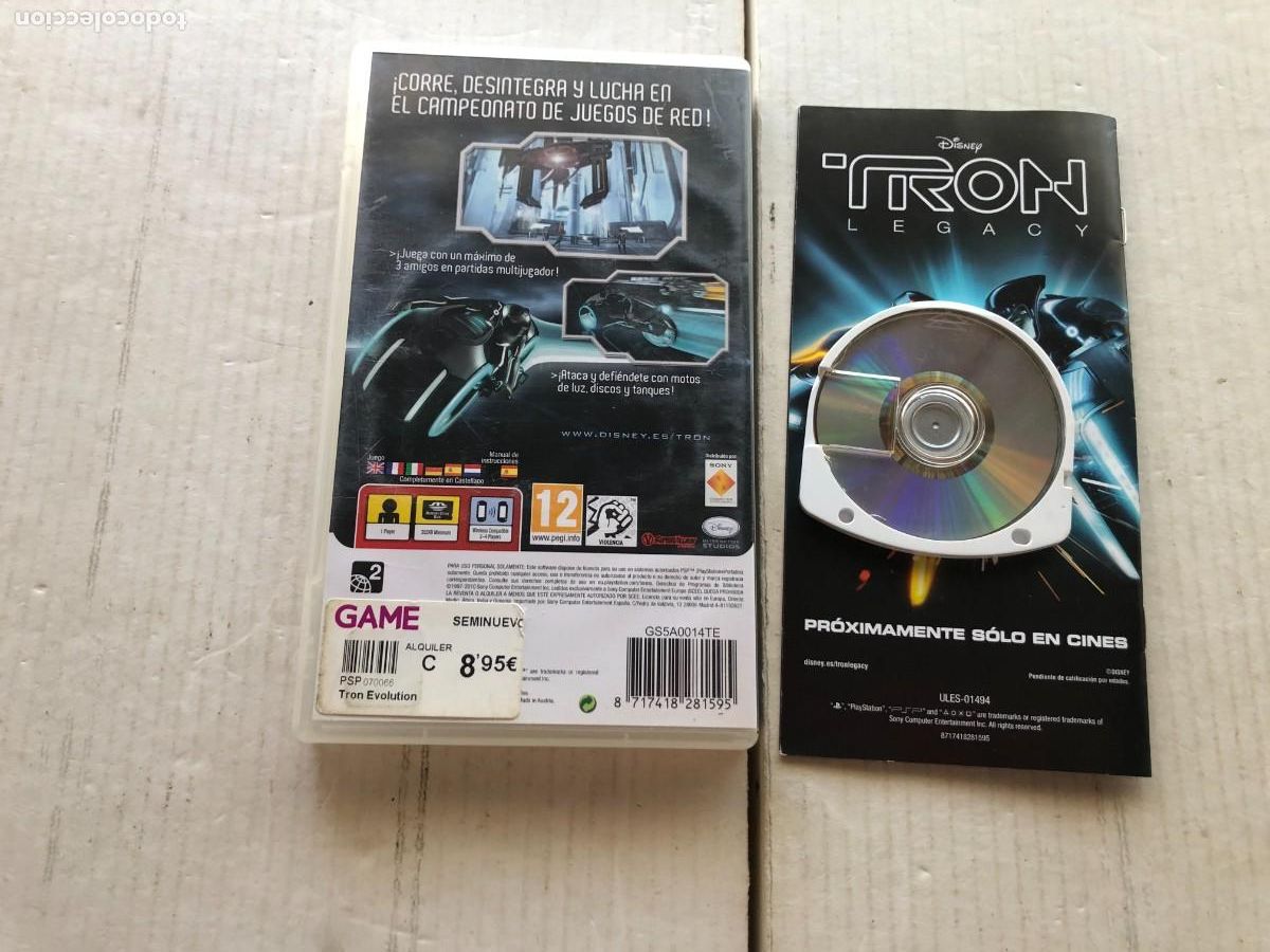 Videojuegos y consolas: TRON EVOLUTION - PSP KREATEN - Foto 4