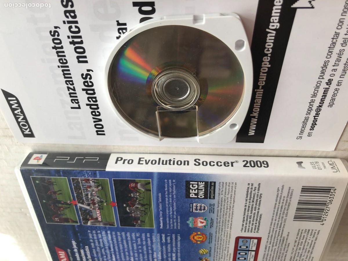 Videojuegos y consolas: PRO EVOLUTION SOCCER 2009 PES PSP KREATEN - Foto 3