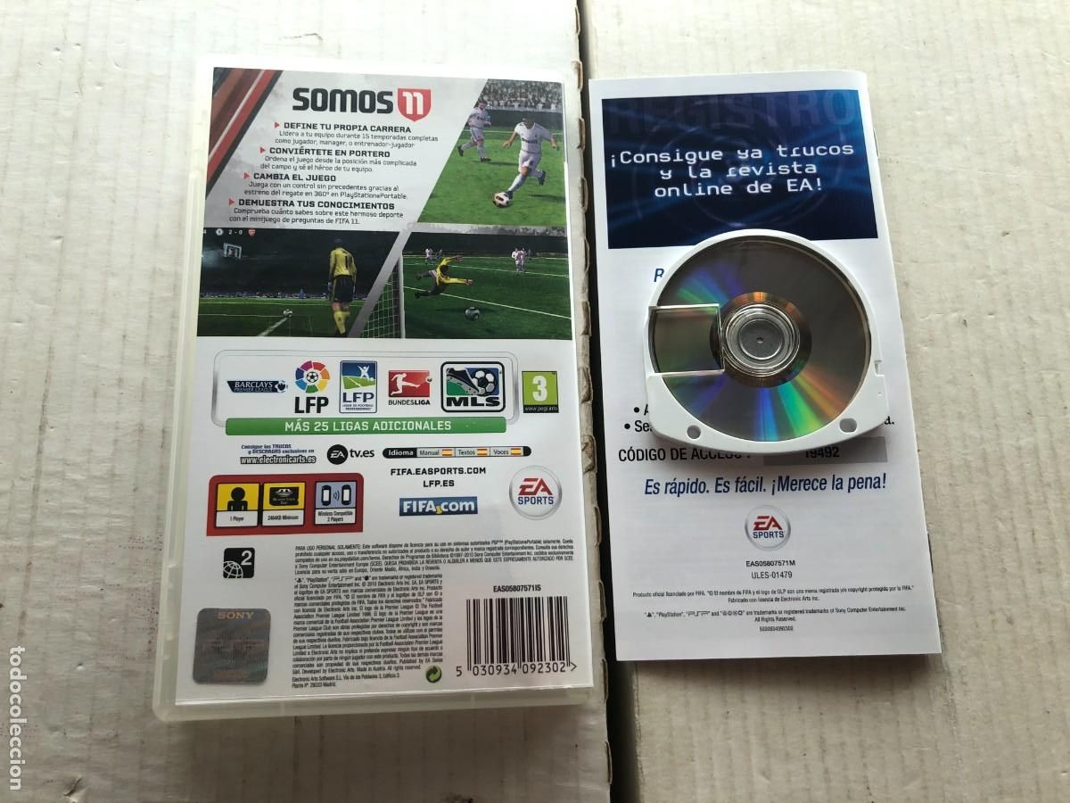 Videojuegos y consolas: FIFA 11 - PES PSP KREATEN - Foto 2