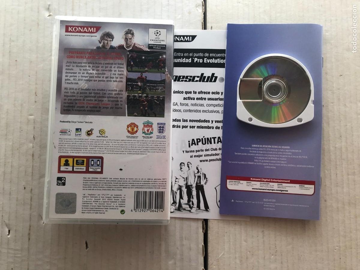 Videojuegos y consolas: PRO EVOLUTION SOCCER 2010 - PSP KREATEN - Foto 2