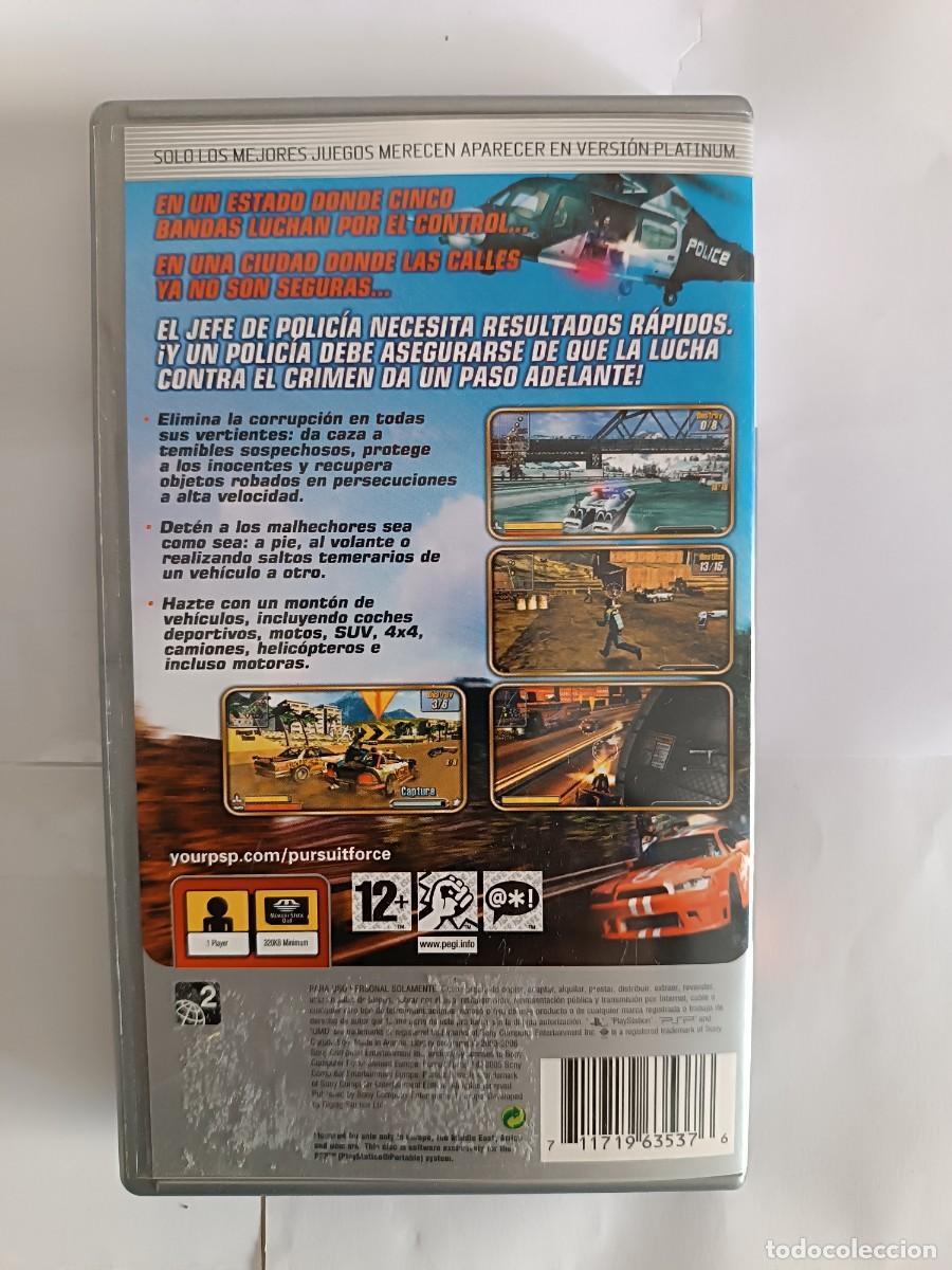 Videojuegos y consolas: PURSUIT FORCE - PLATINUM - PSP SONY - Foto 3