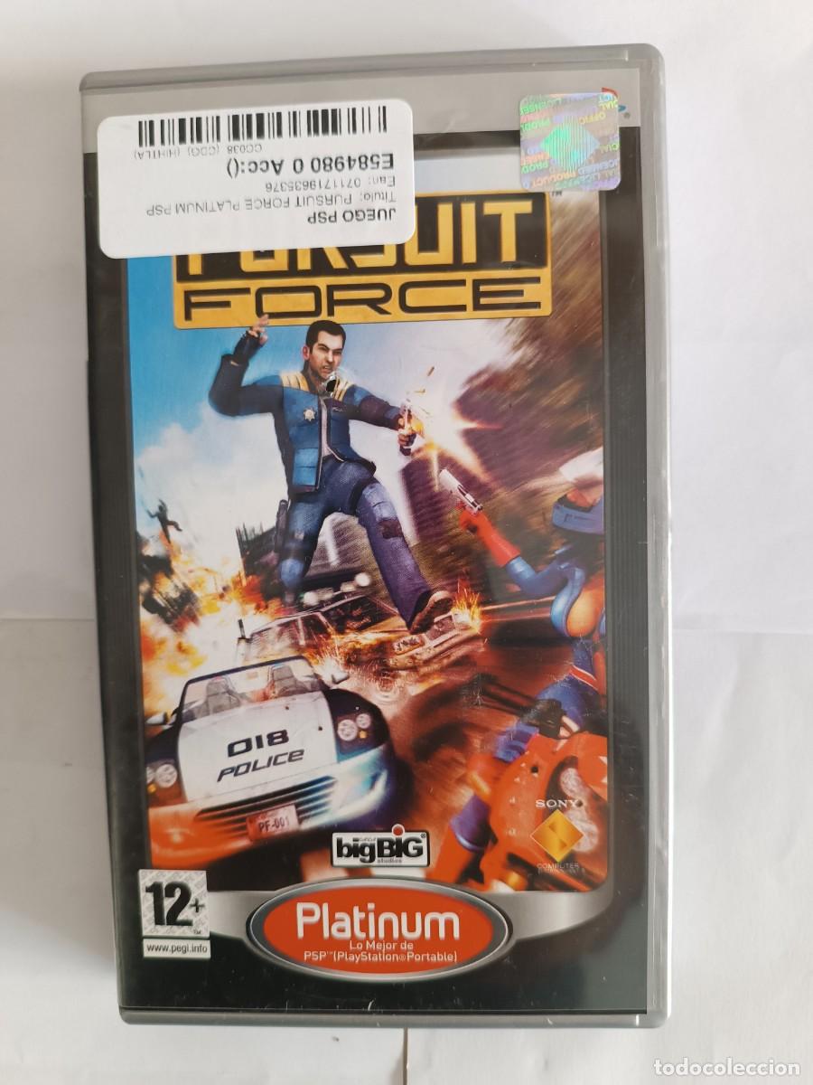 Videojuegos y consolas: PURSUIT FORCE - PLATINUM - PSP SONY - Foto 1