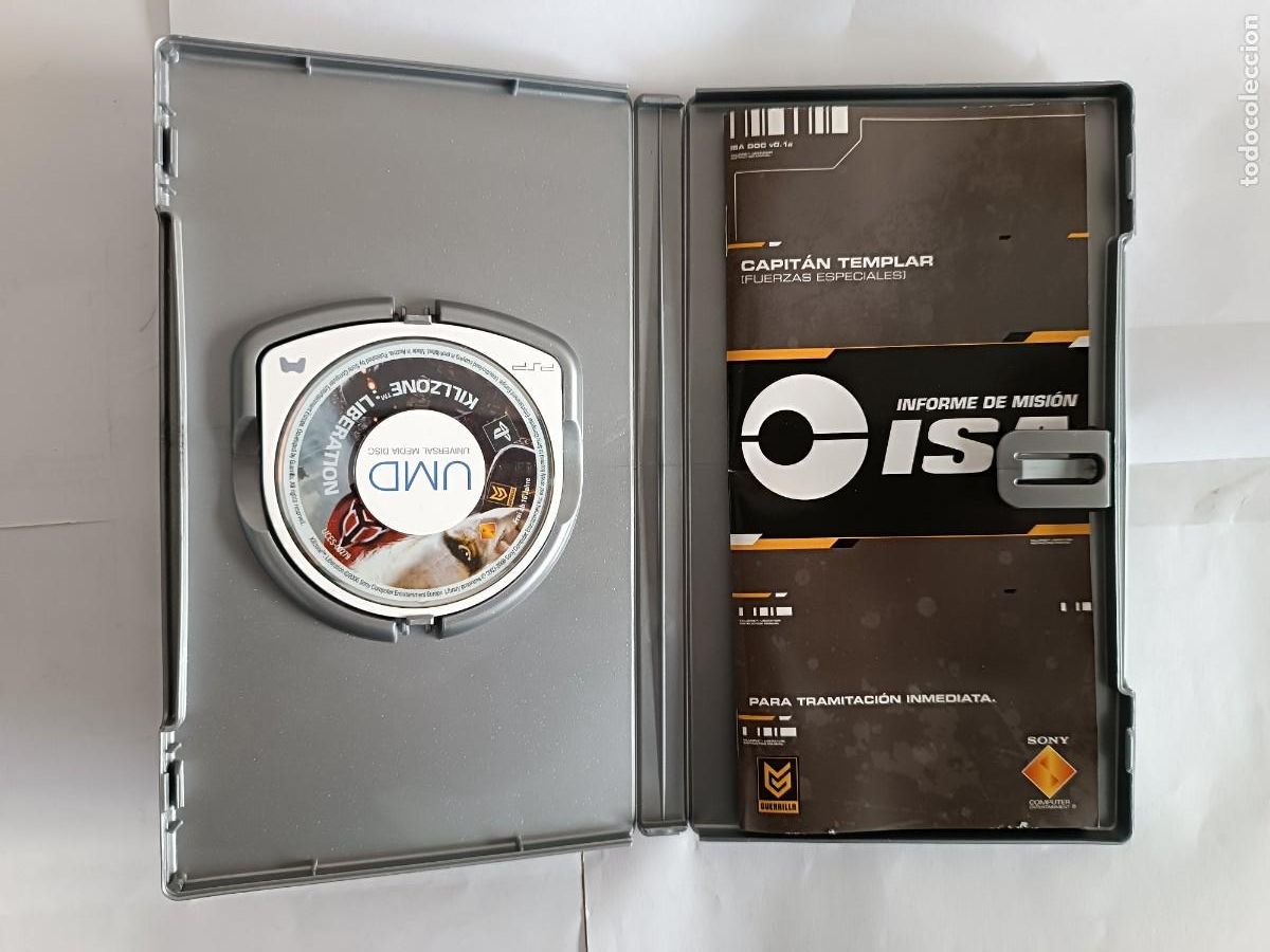 Videojuegos y consolas: KILL ZONE LIBERATION - PLATINUM - PSP SONY - Foto 2