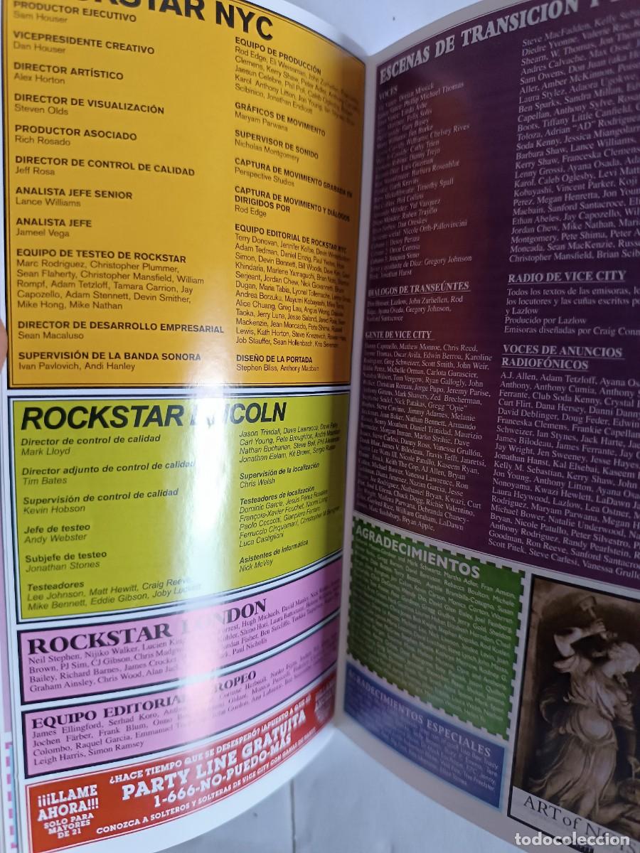 Videojuegos y consolas: Manual vice city PSP - Foto 4
