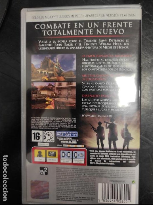 Medal of Honor Heroes Platinum PSP - Compra jogos online na