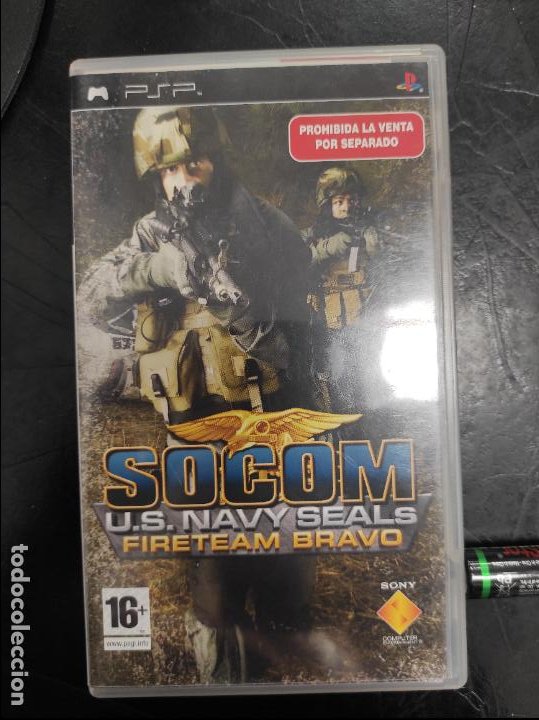 lote juego socom u.s navy seals fireteam bravo - Comprar