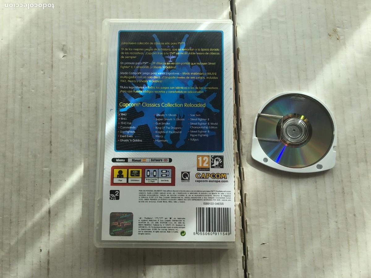 Videojuegos y consolas: CAPCOM CLASSICS COLLECTION RELOADED ESSENTIALS - PSP KREATEN - Foto 2