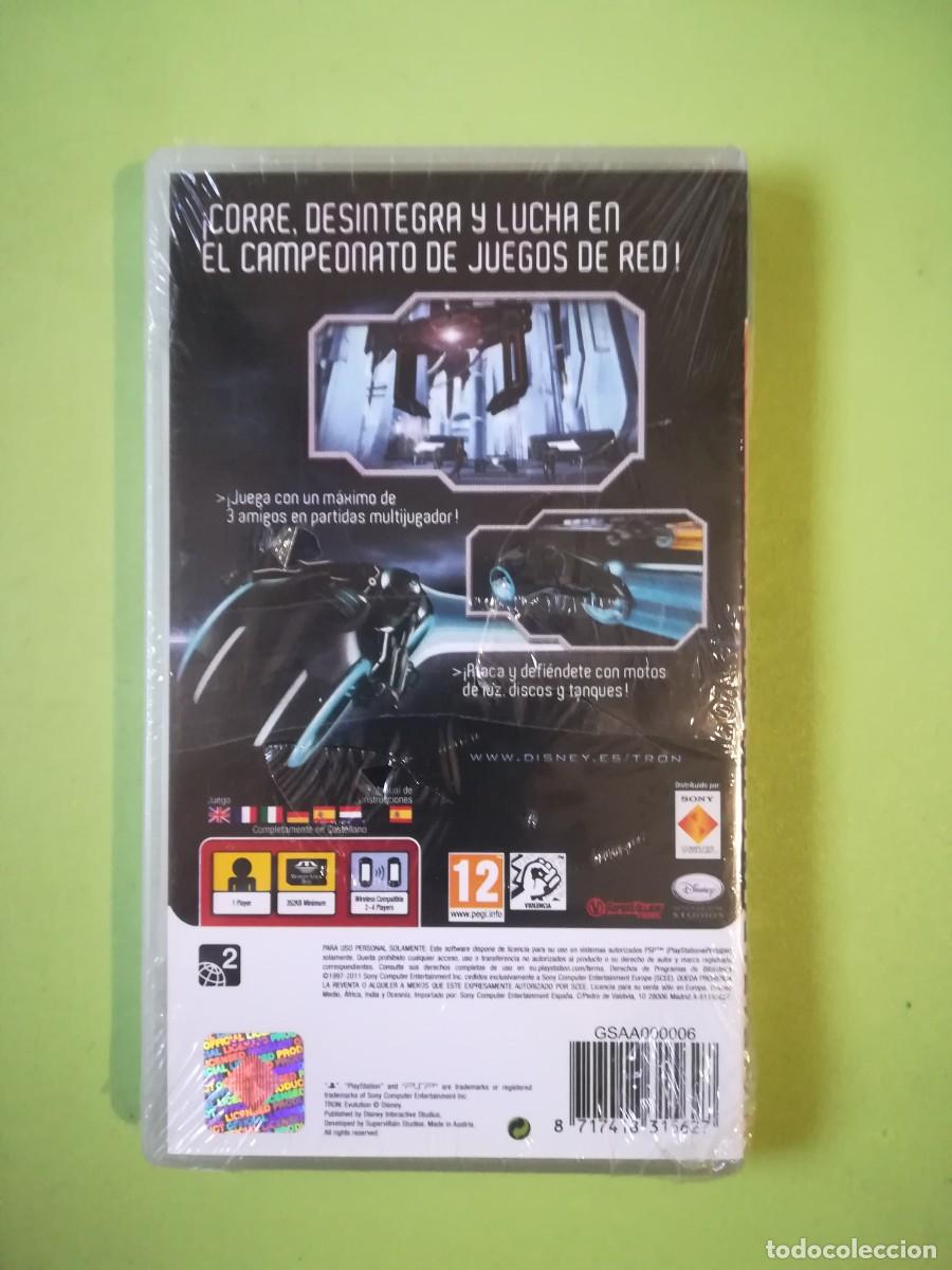 Videojuegos y consolas: Tron evolution videojuego psp nuevo precintado - Foto 2