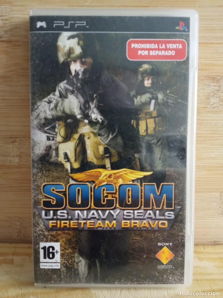 lote juego socom u.s navy seals fireteam bravo - Comprar Videojogos e  Consolas PSP no todocoleccion