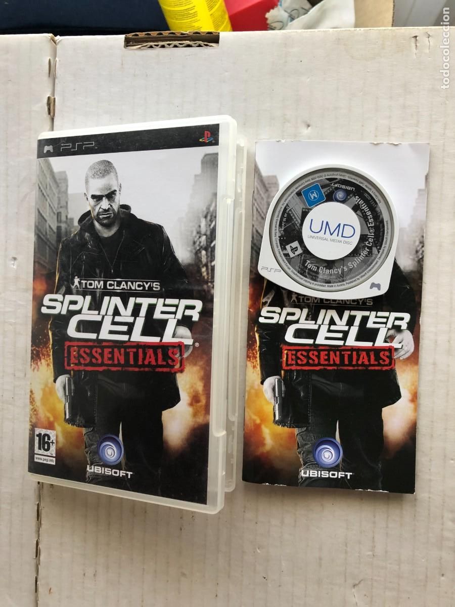 Videojuegos y consolas: TOM CLANCYS SPLINTER CELL ESSENTIALS - PSP KREATEN - Foto 1