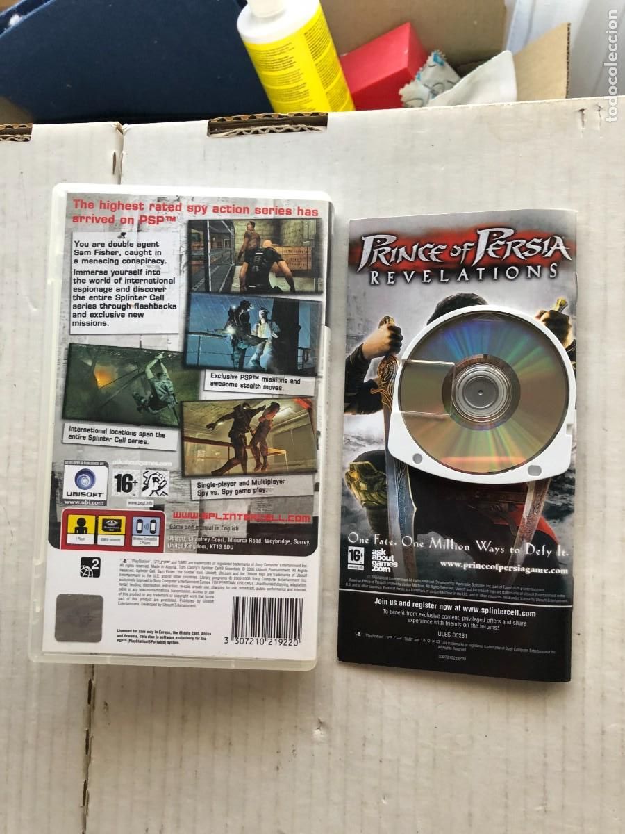 Videojuegos y consolas: TOM CLANCYS SPLINTER CELL ESSENTIALS - PSP KREATEN - Foto 2