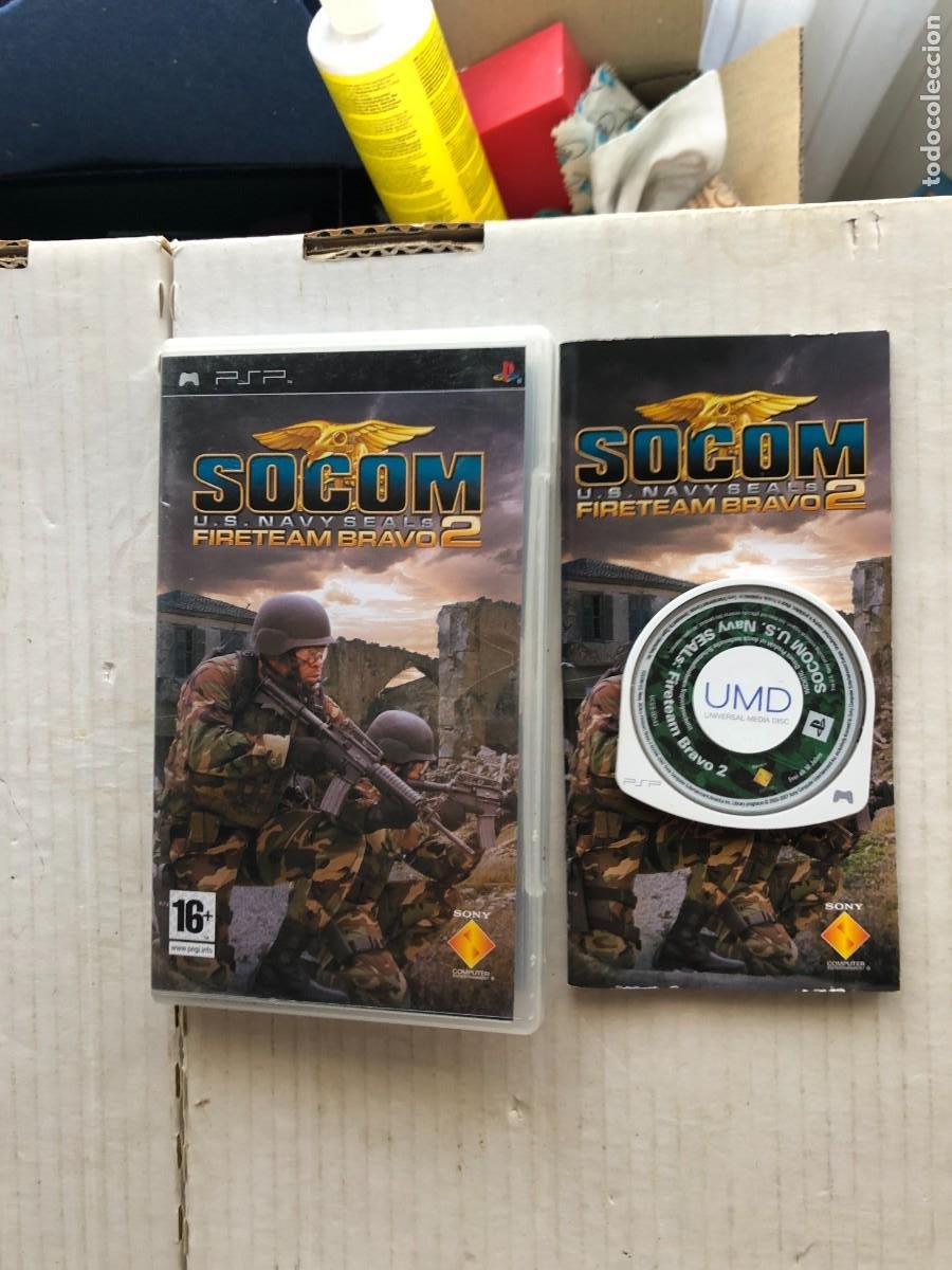 socom us navy seals fireteam bravo 2 - psp krea - Comprar Videojogos e  Consolas PSP no todocoleccion
