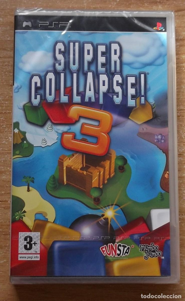Videojuegos y consolas: SUPER COLLAPSE - 3 PSP PAL ESPA&Ntilde;A, PRECINTADO - Foto 1