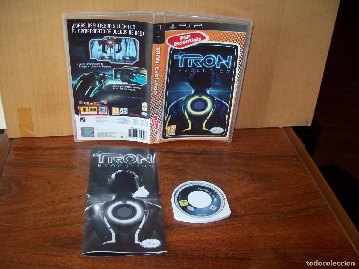 Videojuegos y consolas: TRON EVOLUTION - JUEGO CONSOLA PSP COMPLETO - Foto 1