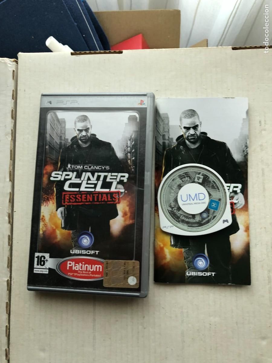 Videojuegos y consolas: TOM CLANCYS SPLINTER CELL ESSENTIALS PLATINUM - PSP KREATEN - Foto 1