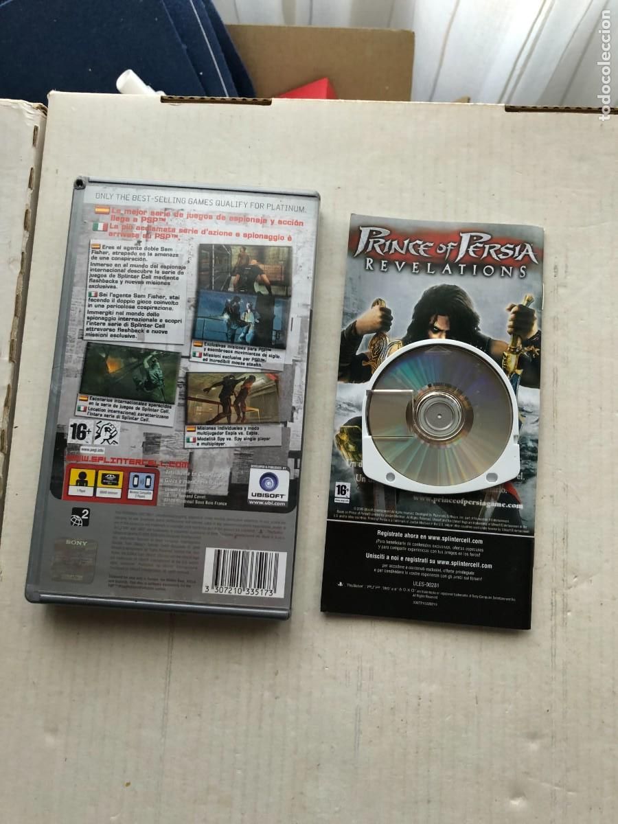 Videojuegos y consolas: TOM CLANCYS SPLINTER CELL ESSENTIALS PLATINUM - PSP KREATEN - Foto 2