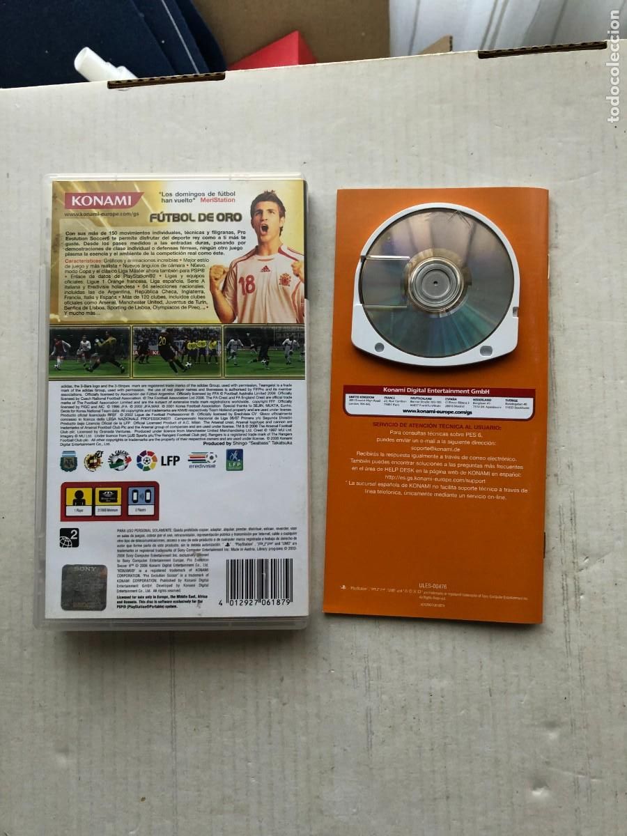 Videojuegos y consolas: PRO EVOLUTION SOCCER 6 - PSP KREATEN - Foto 2