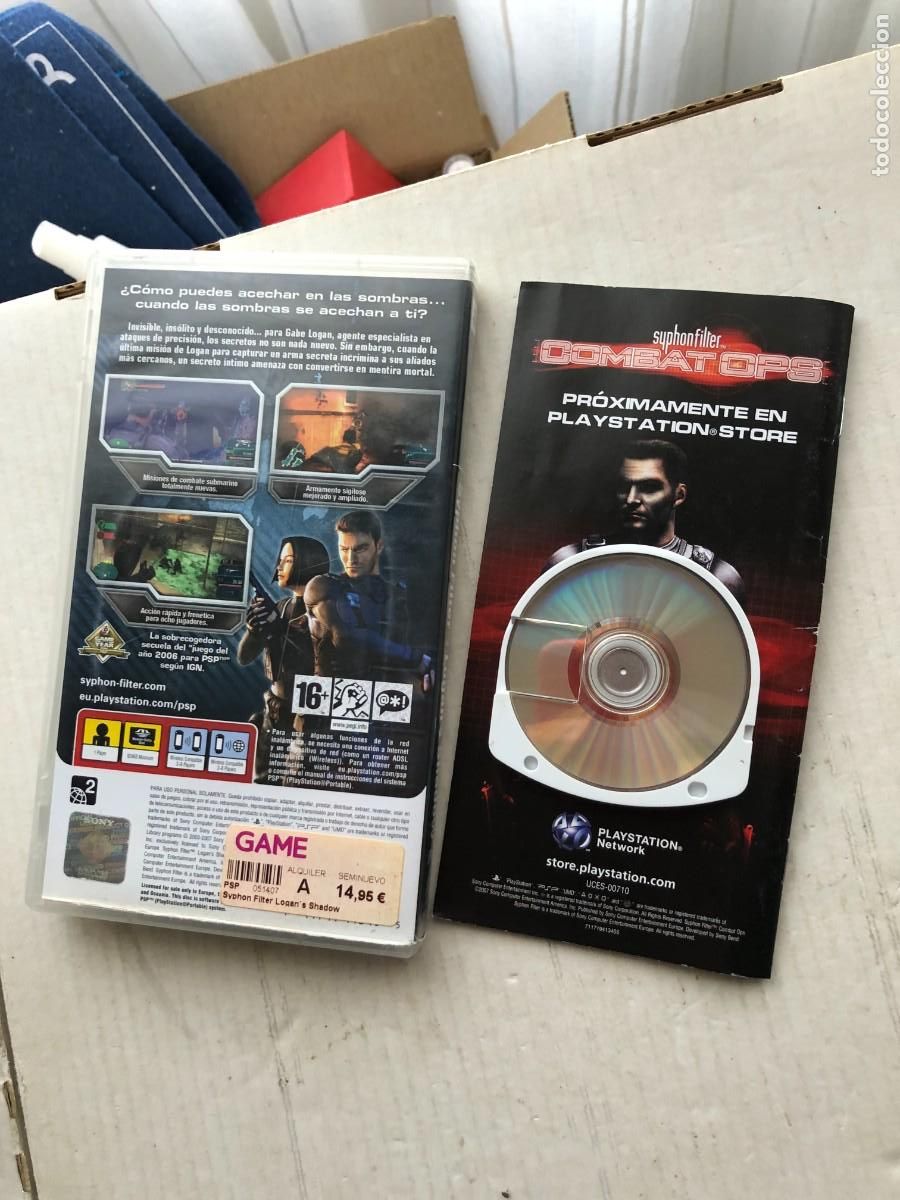 Videojuegos y consolas: syphon filter logans shadow - PSP KREATEN - Foto 2