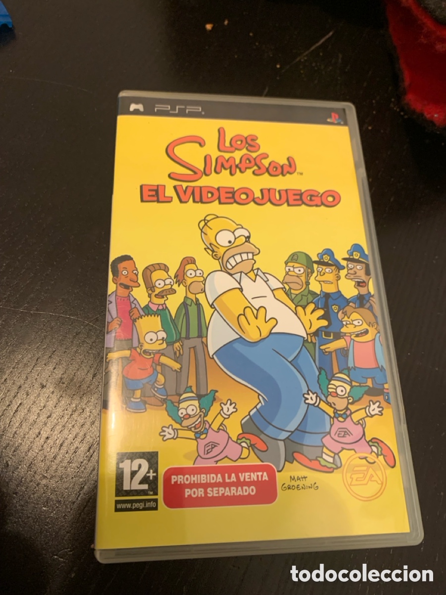 juego psp los simpson el video juego - Buy Video games and consoles PSP on  todocoleccion