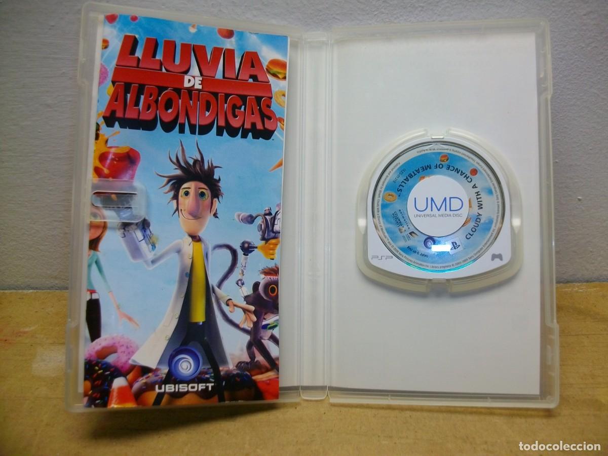 Videojuegos y consolas: Lluvia De Alb&oacute;ndigas JUEGO Psp - Foto 2
