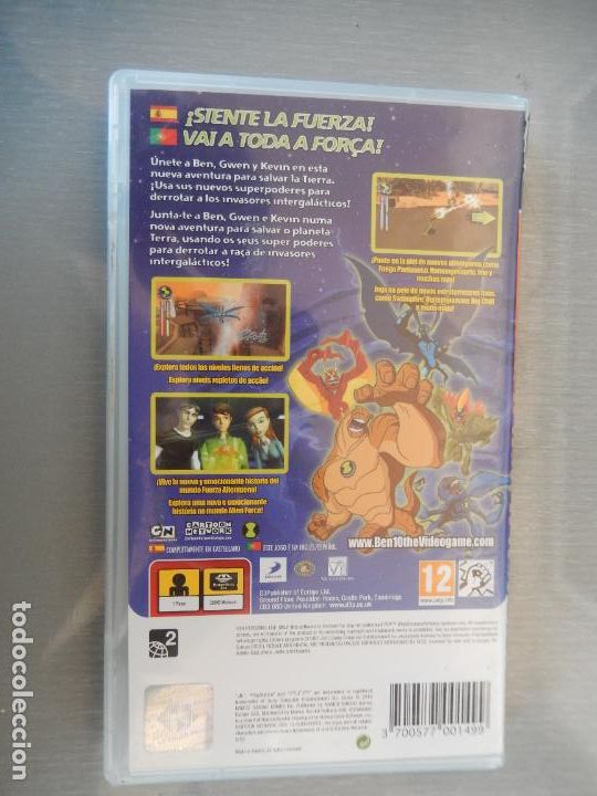 Videojuegos y consolas: BEN 10 ALIEN FORCE - PSP ESSENTIALS - - Foto 3