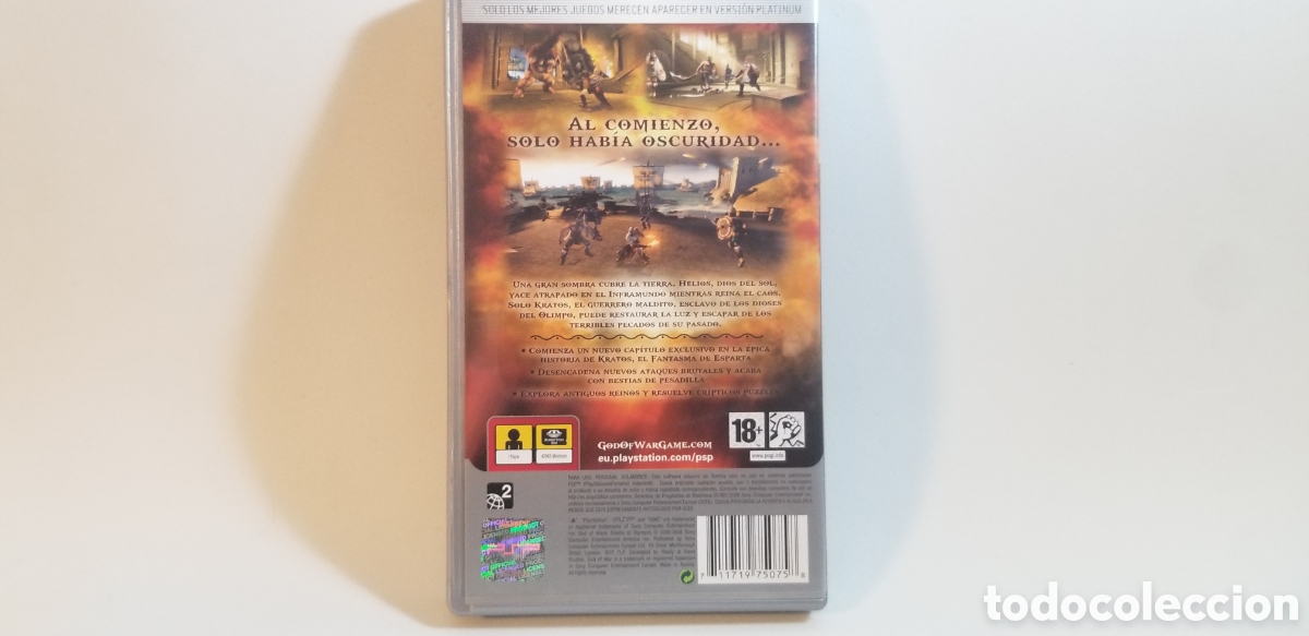Videojuegos y consolas: GOD OF WAR PSP - Foto 2
