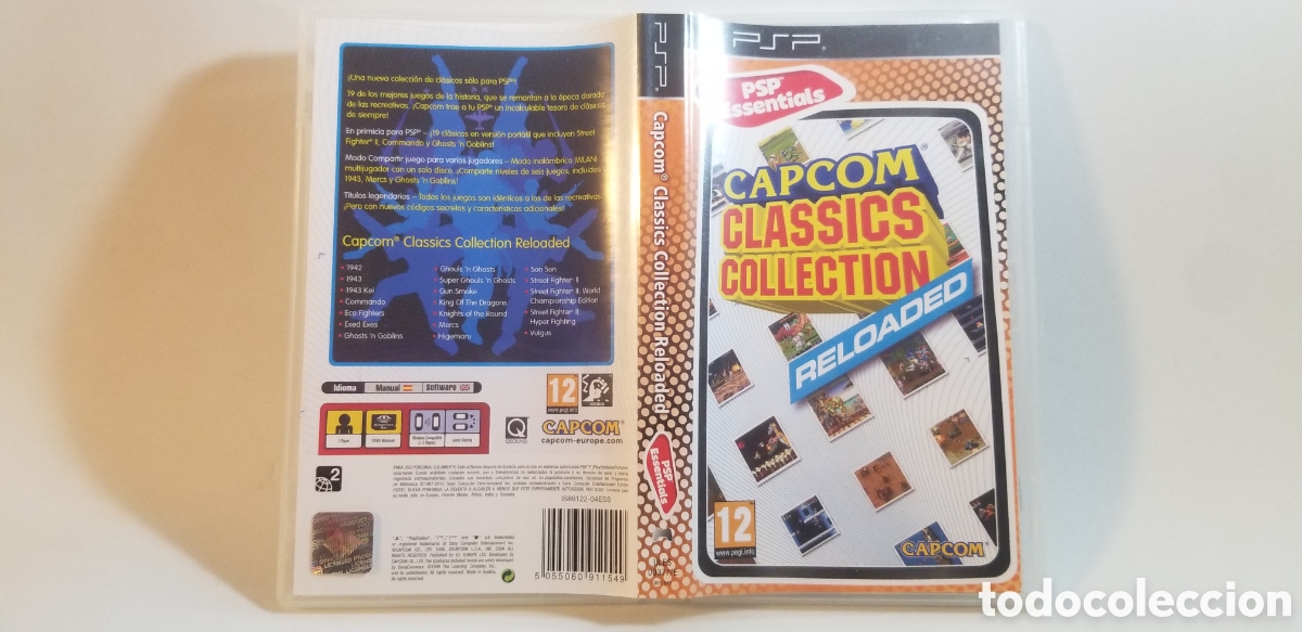 Videojuegos y consolas: CAPCOM CLASSICS COLLECTION PSP - Foto 4