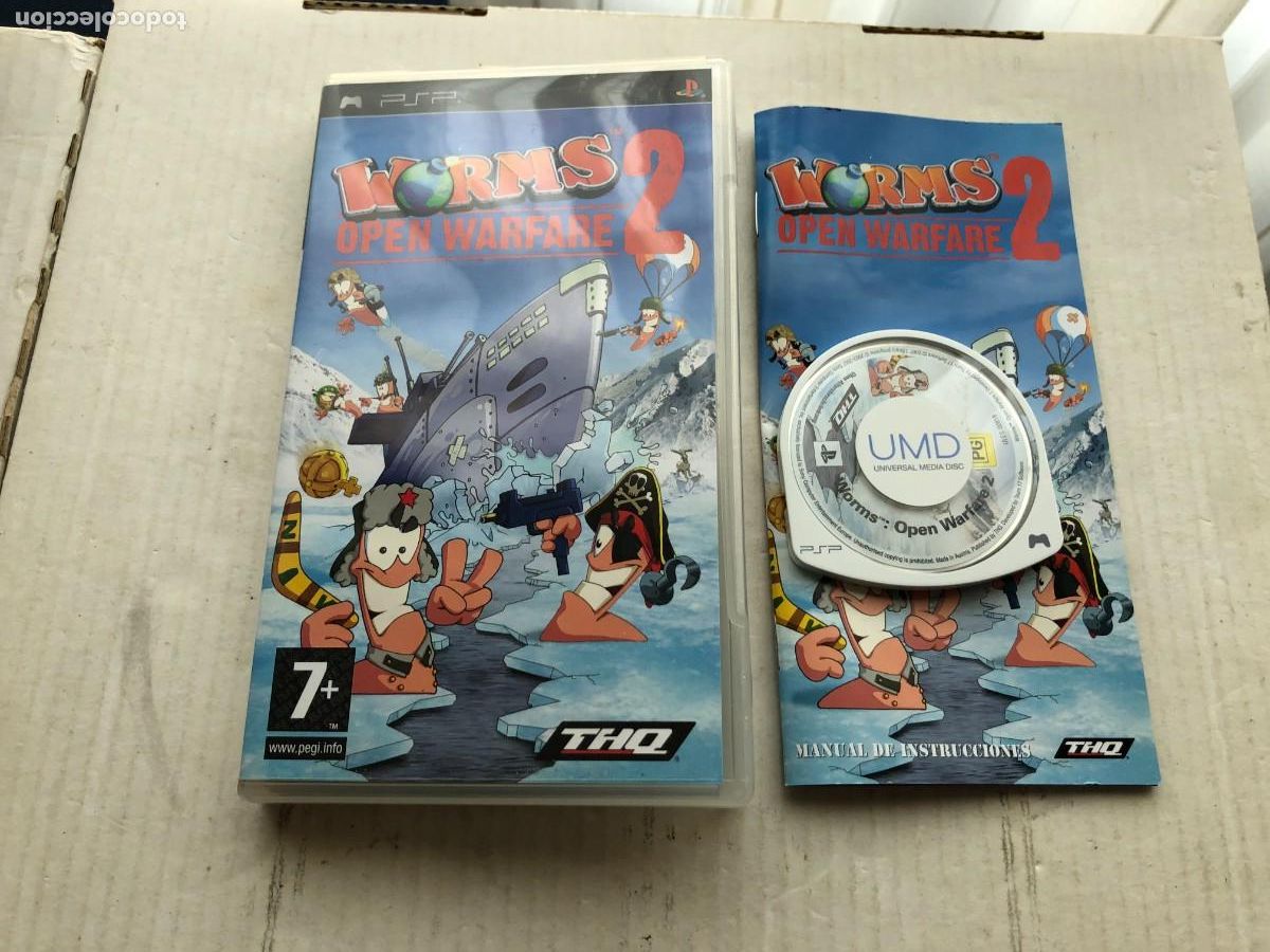 Videojuegos y consolas: WORMS OPEN WARFARE 2 PSP KREATEN - Foto 1