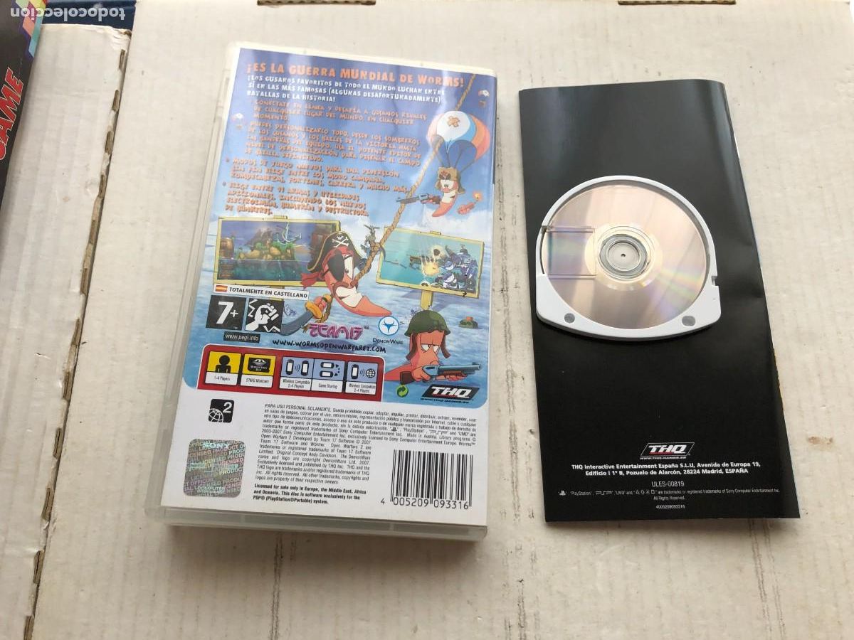 Videojuegos y consolas: WORMS OPEN WARFARE 2 PSP KREATEN - Foto 2