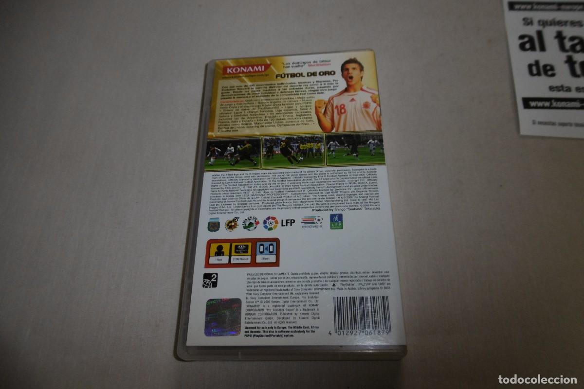 Videojuegos y consolas: PSP PES 6 pro Evolution Soccer Sony - Foto 2