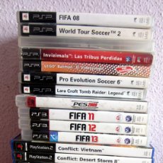Videojuegos y Consolas: PS2 PS3 PSP LOTE DE 20 JUEGOS CON SUS CAJAS
