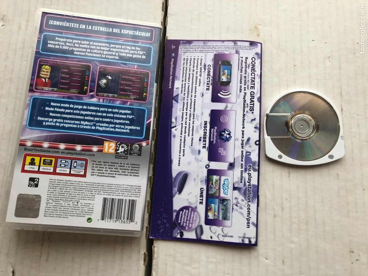 Videojuegos y consolas: BUZZ CONCURSO UNIVERSAL - PSP KREATEN - Foto 2