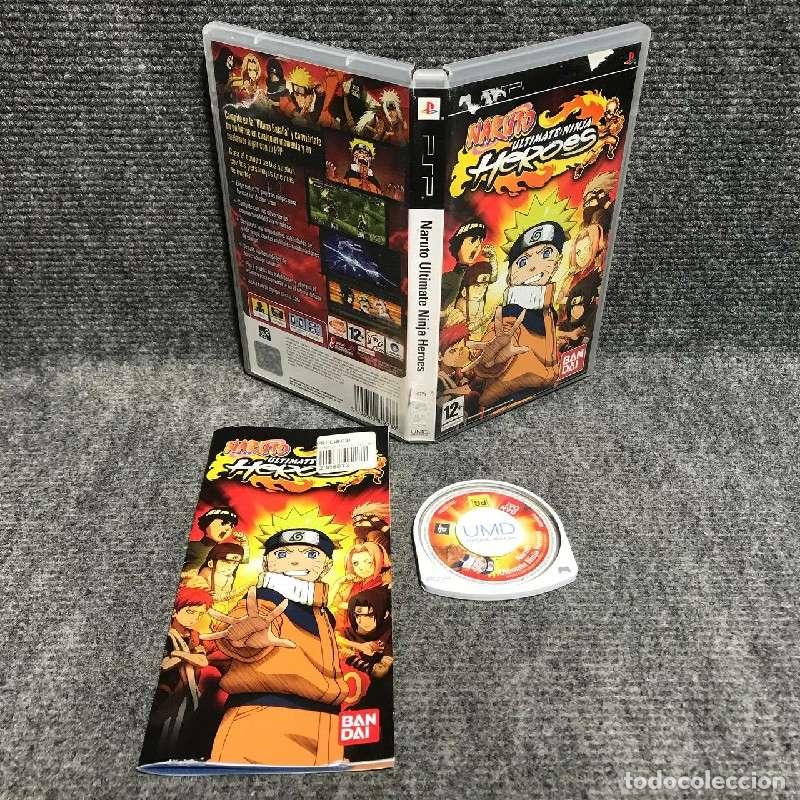Videojuegos y consolas: NARUTO ULTIMATE NINJA HEROES SONY PSP - Foto 1