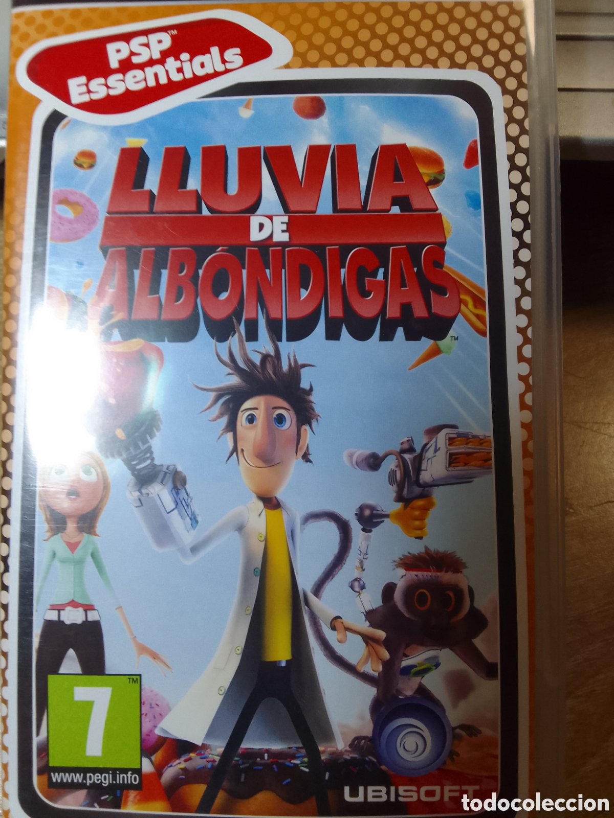 Videojuegos y consolas: LLUVIA DE ALBONDIGAS PSP - Foto 1