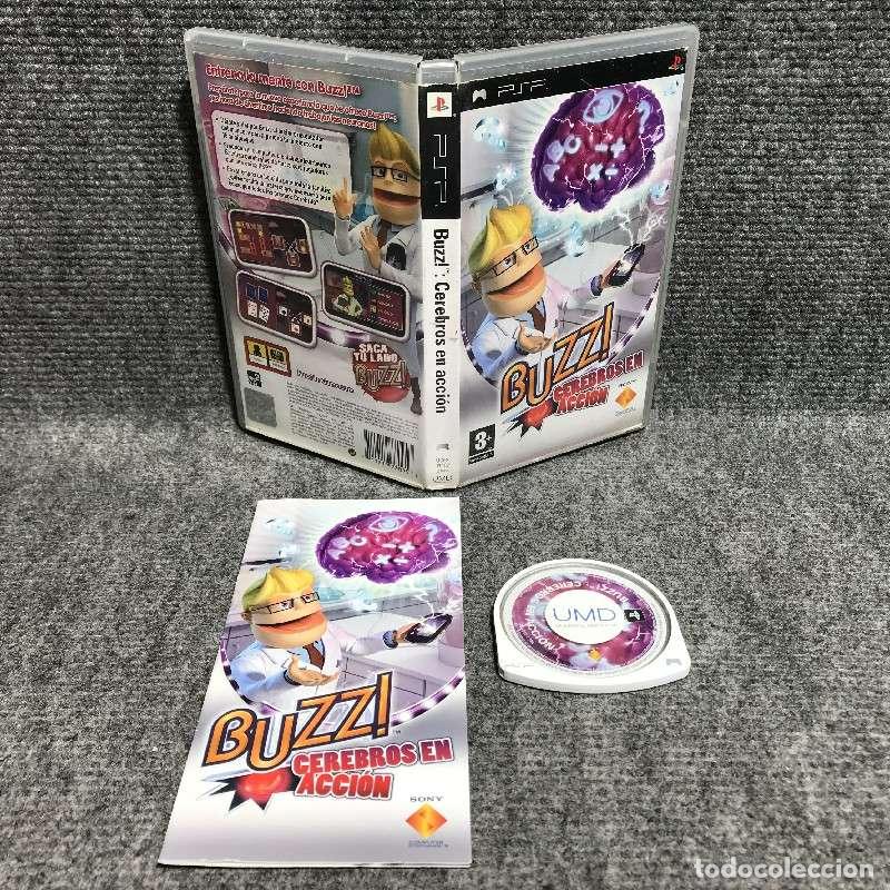 Videojuegos y consolas: BUZZ CEREBROS EN ACCION SONY PSP - Foto 1