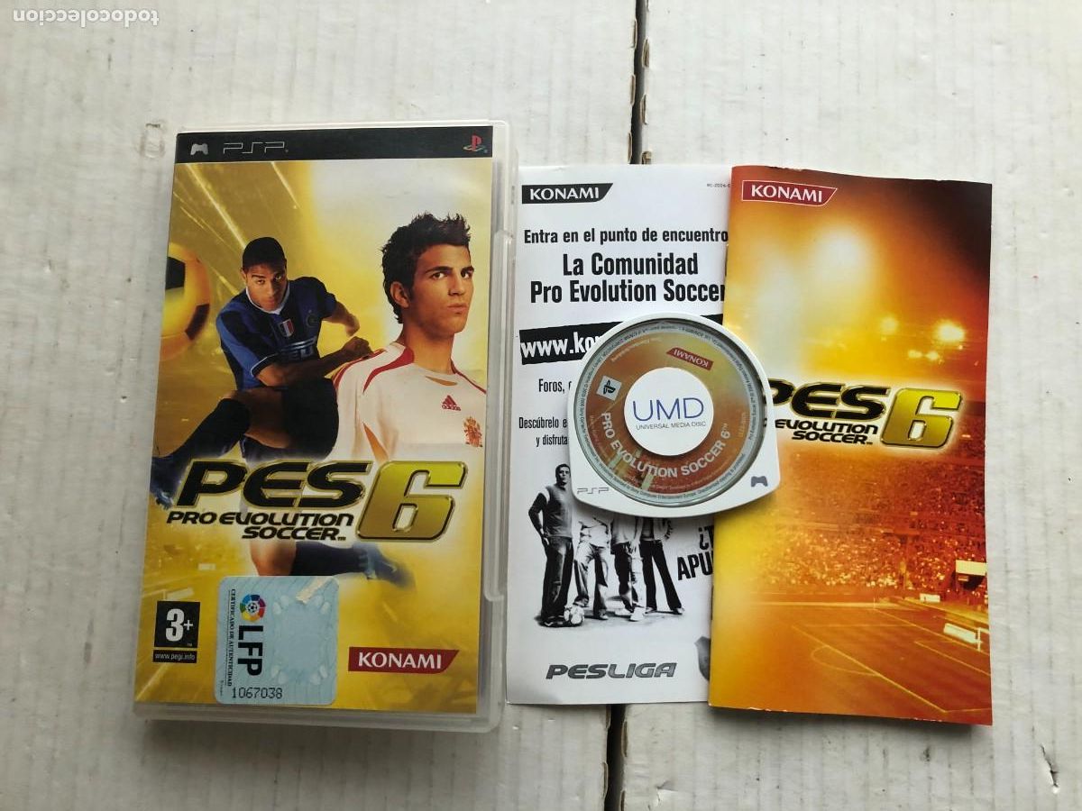 Videojuegos y consolas: PRO EVOLUTION SOCCER 6 PES - PSP KREATEN - Foto 1